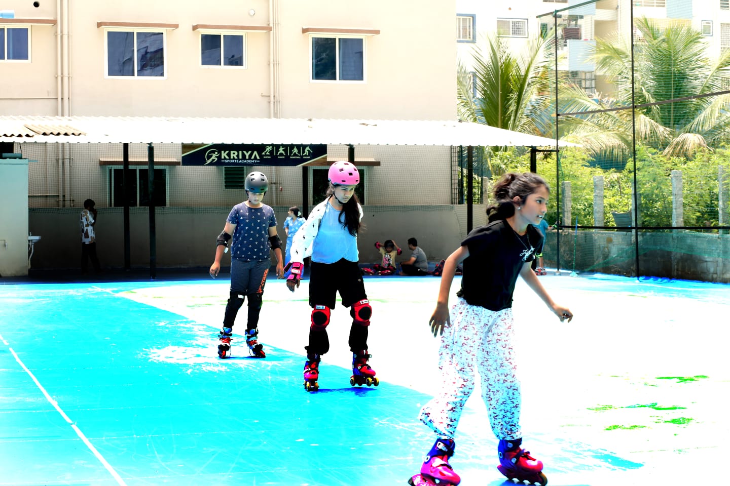 Skating Trio