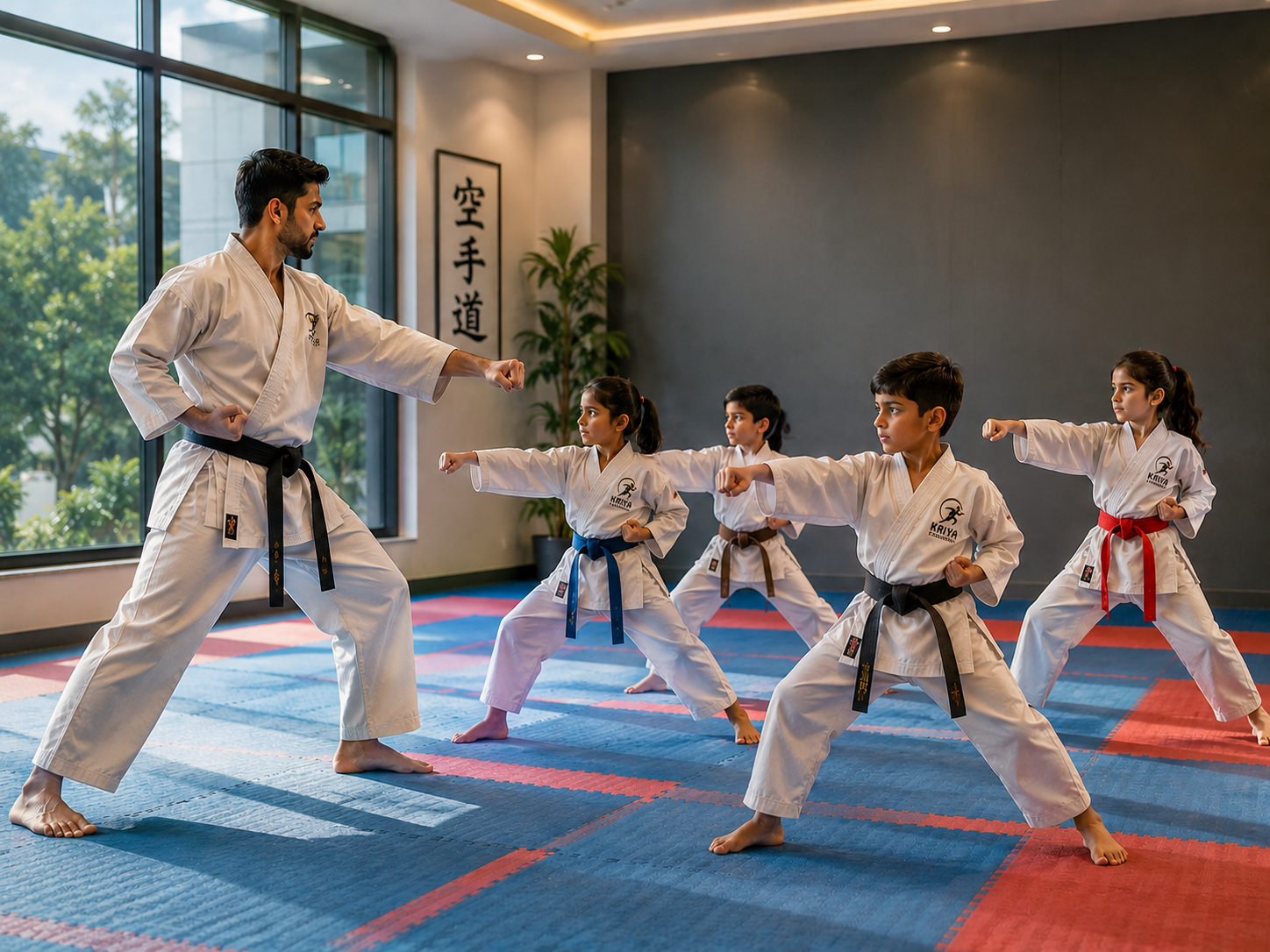 Karate at Kriya Sports Academy